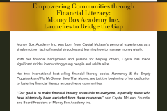 OPTION A • MBA Press Release Design - MBA PR Design A Pg 1