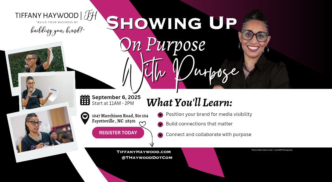 Showing Up On Purpose – With Purpose