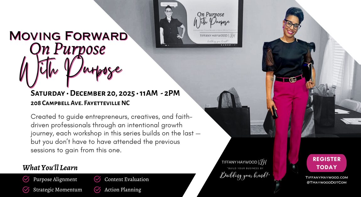Moving Forward On Purpose With Purpose Workshop
